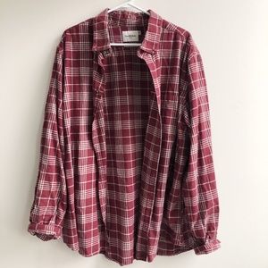 Burgundy & Grey Flannel